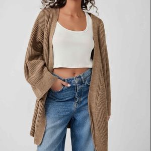 WTF Obi Cardi in Driftwood